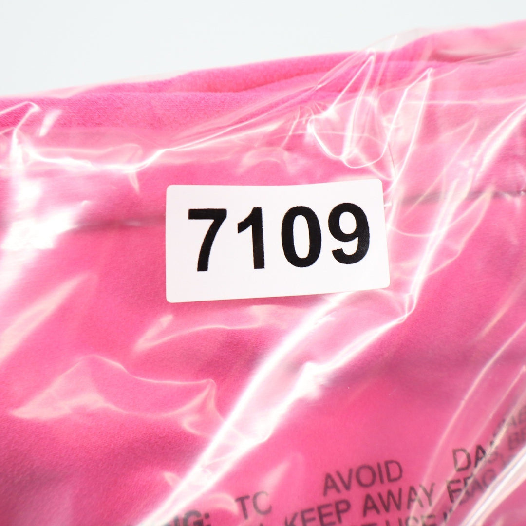 Naked Wardrobe Womens Hot Pink One Shoulder Cutout Mini Dress Size L