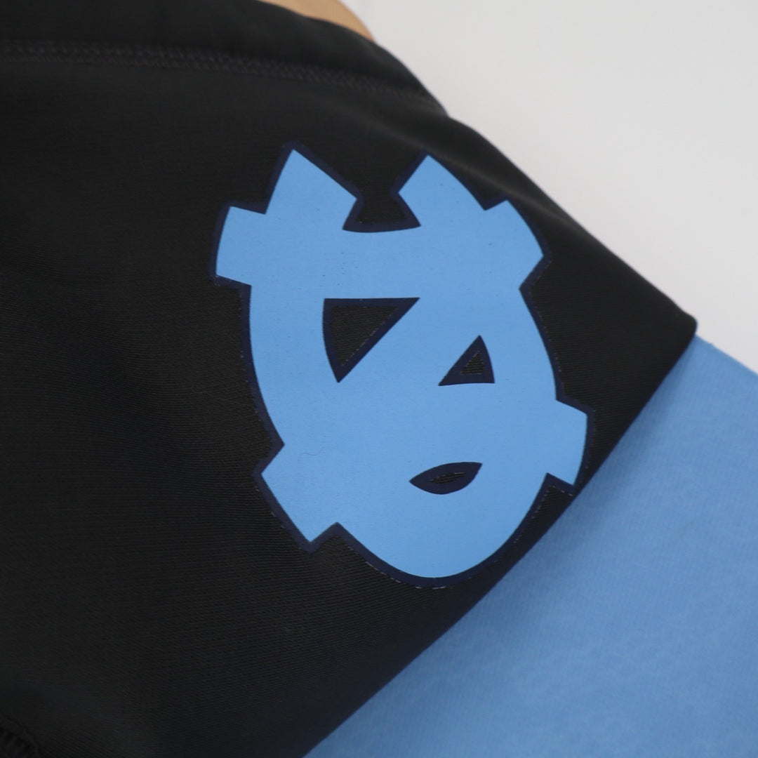 North Carolina Tar Heels Hoodie Women's L Blue Nike Therma Fit Basketball NCAA