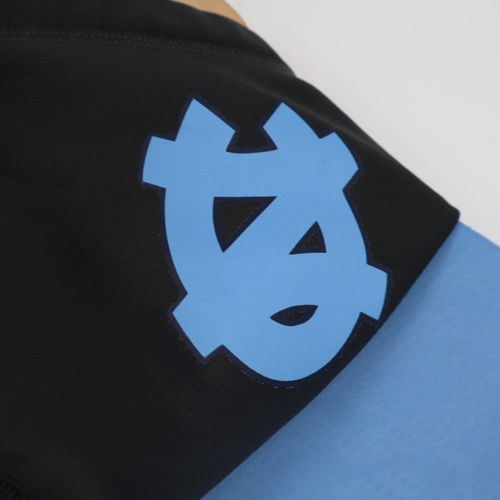 North Carolina Tar Heels Hoodie Women's L Blue Nike Therma Fit Basketball NCAA
