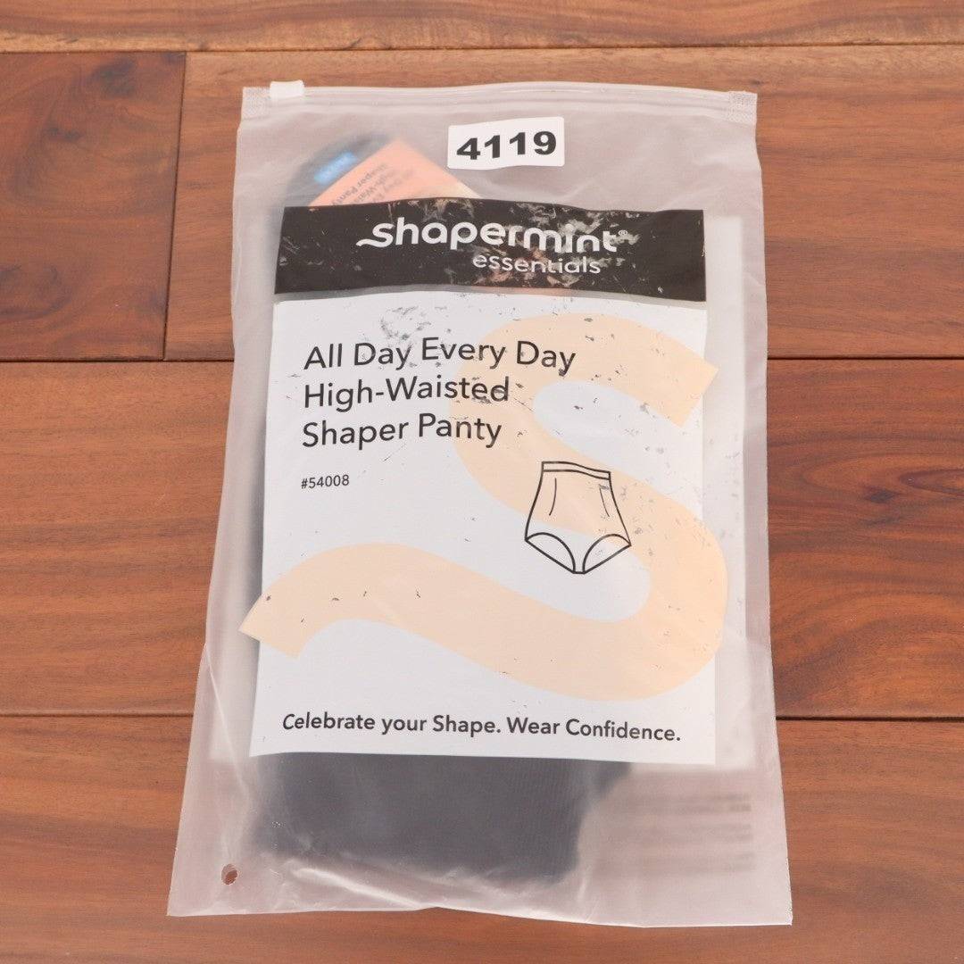 Shapermint Essentials All Day Every Day High Waisted Shaper Panty XL/2XL Black