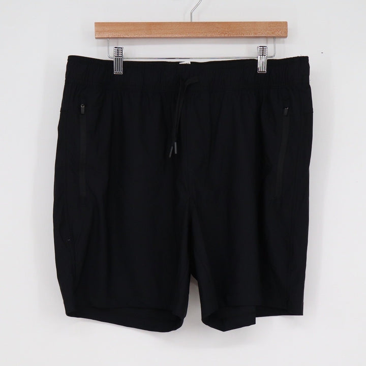 90 Degree by Reflex Mens Waffle Warp Endurance Shorts Black XL