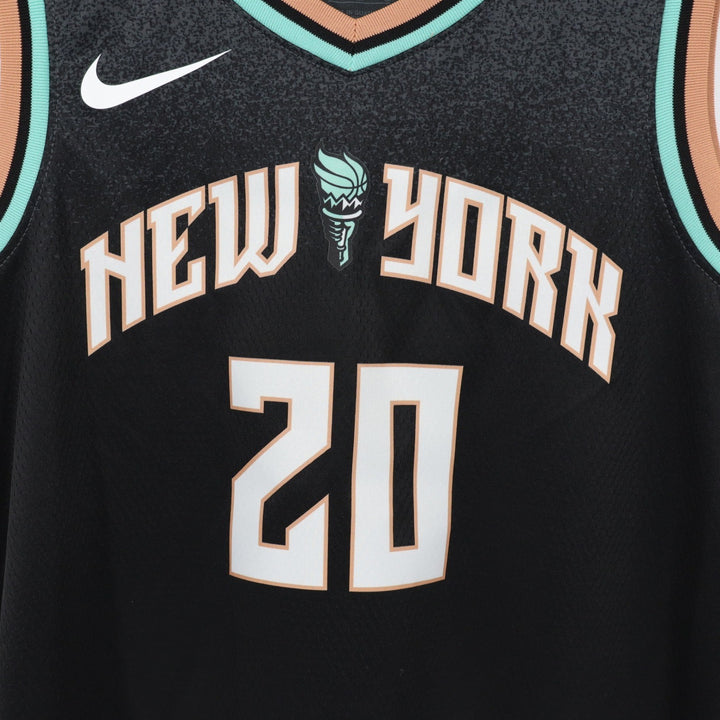 Nike New York Liberty Sabrina Ionescu 20 Explorer Edition Jersey Black M