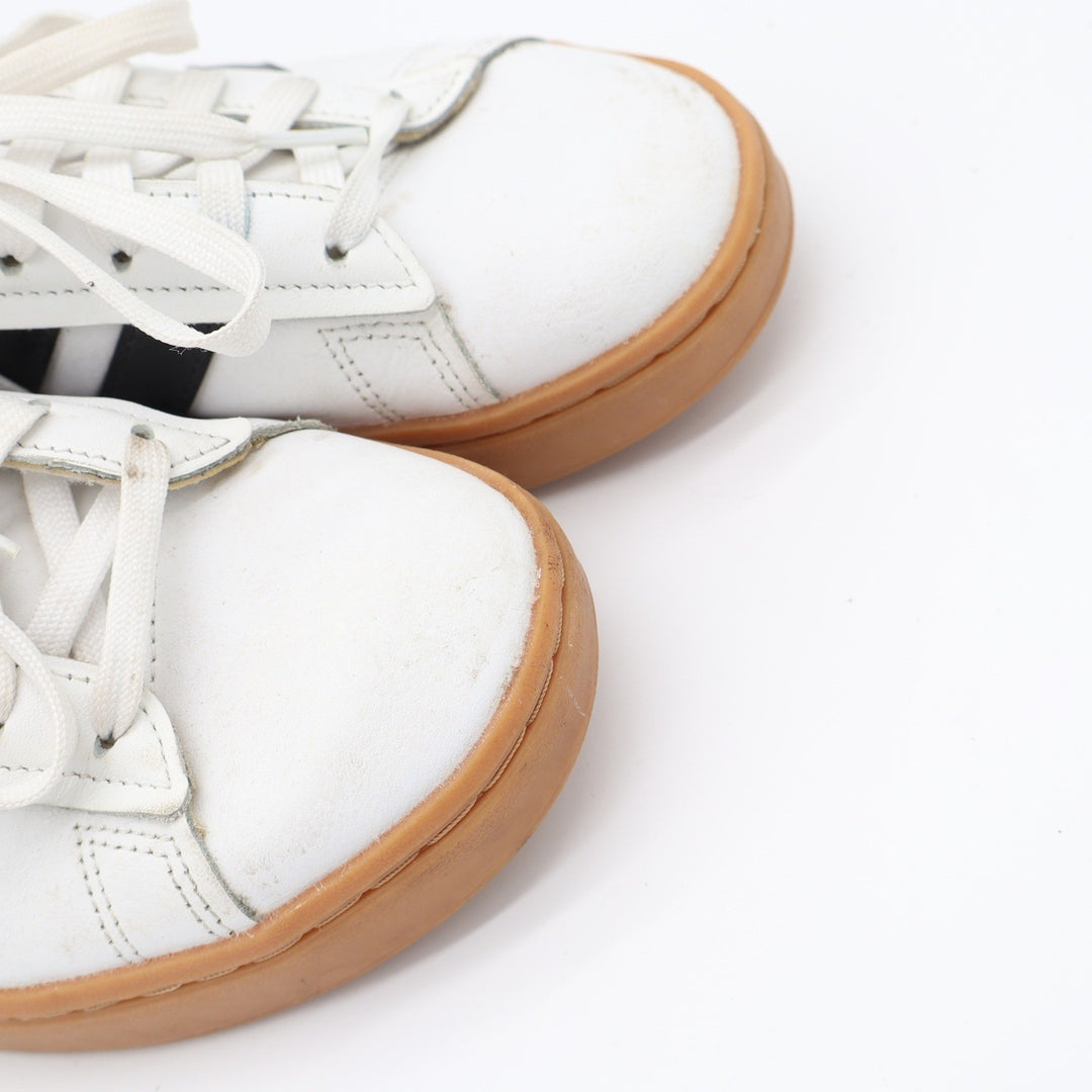 Adidas Grand Court Alpha White Black Yellow Gum Sneakers Women's Size 9
