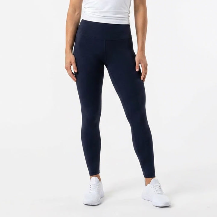 Aerie Chill Play Move Navy Blue High Waisted Leggings Womens Size M