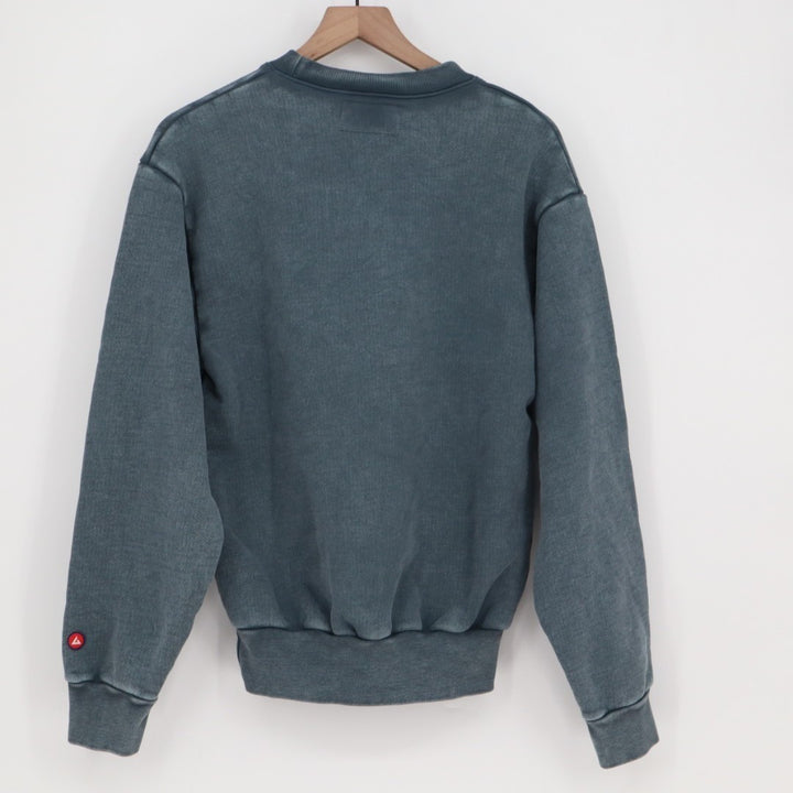 American Giant American Vintage Sweatshirt Unisex Large Blue Cotton Crew Neck