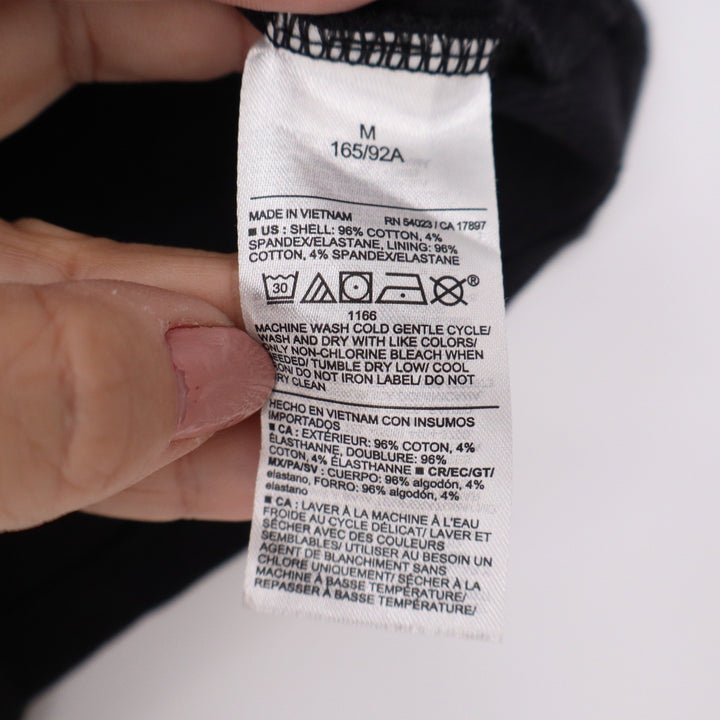 Old Navy Womens Ribbed V-Neck T-Back Racerback Tank Top Black Size M