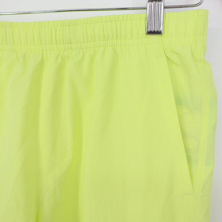 DSG Boys Agility Shorts Light Lime Neon Yellow Athletic Size L 14-16