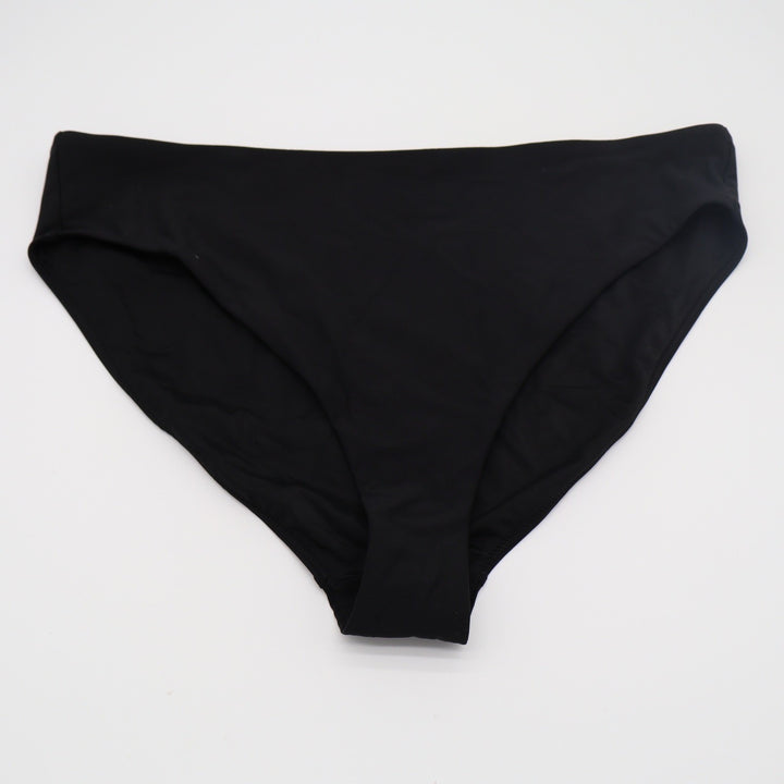 Calia Womens XL Black Solid Bikini Swim Bottom Recycled Nylon Lycra