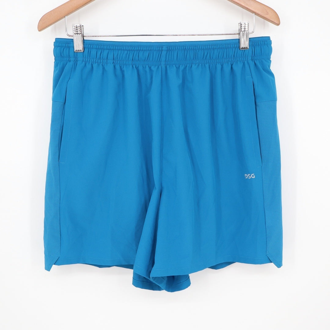DSG Mens 5" Stride Running Shorts Blue Gleam Medium NWT