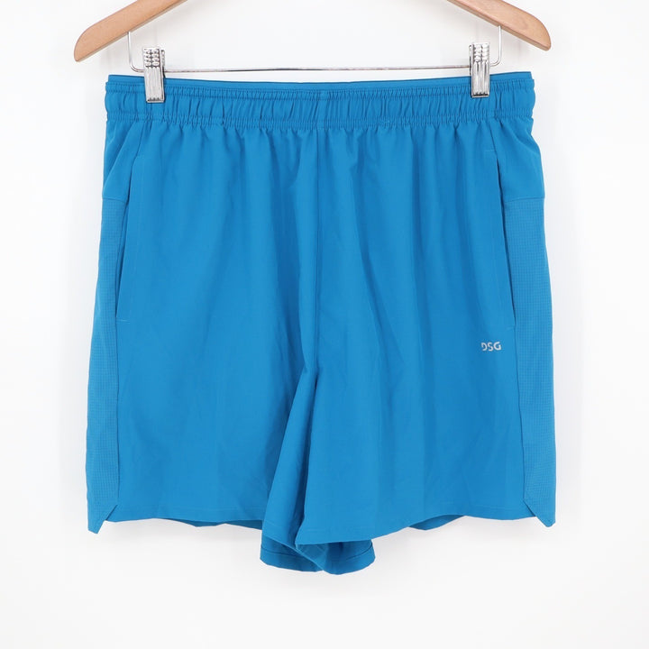 DSG Mens 5" Stride Running Shorts Blue Gleam Medium NWT