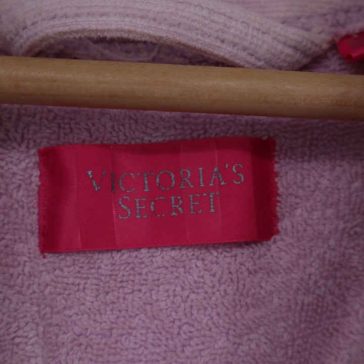 Victoria's Secret Purple Cotton Terry Cloth Belted Bathrobe Medium