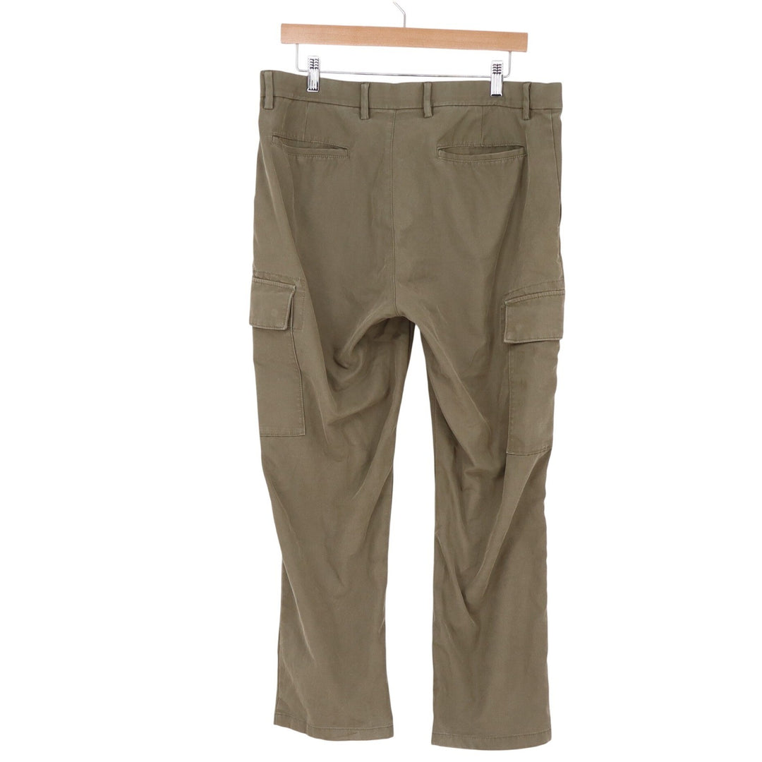 Old Navy Cargo Pants Mens 36x30 Ultimate Tech Cargo Green Built-In Flex Good