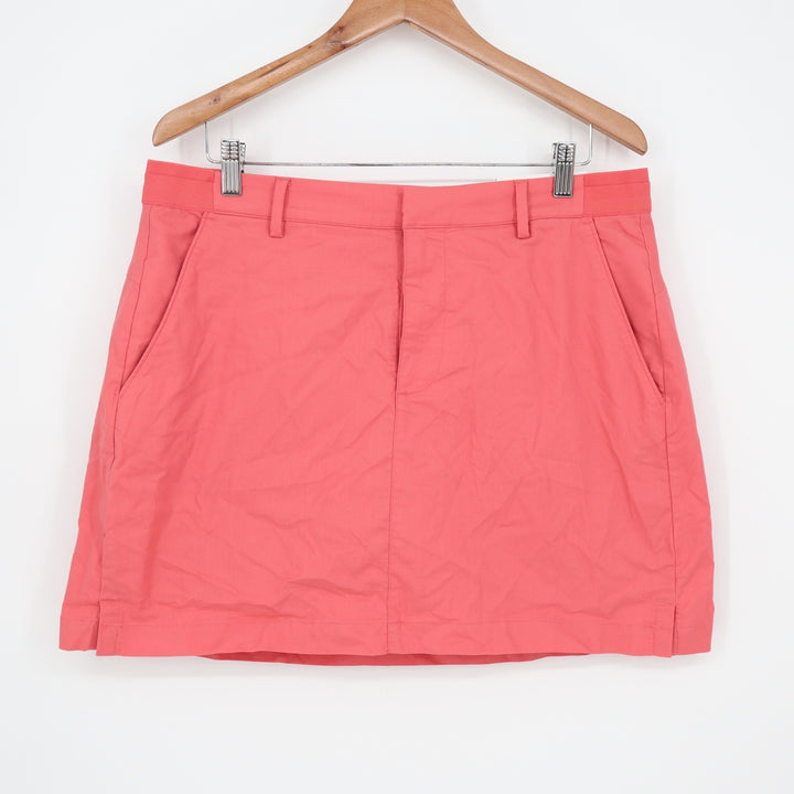 Walter Hagen Clubhouse Womens 16" Golf Skort Pink Rouge UPF 50+ Size 14