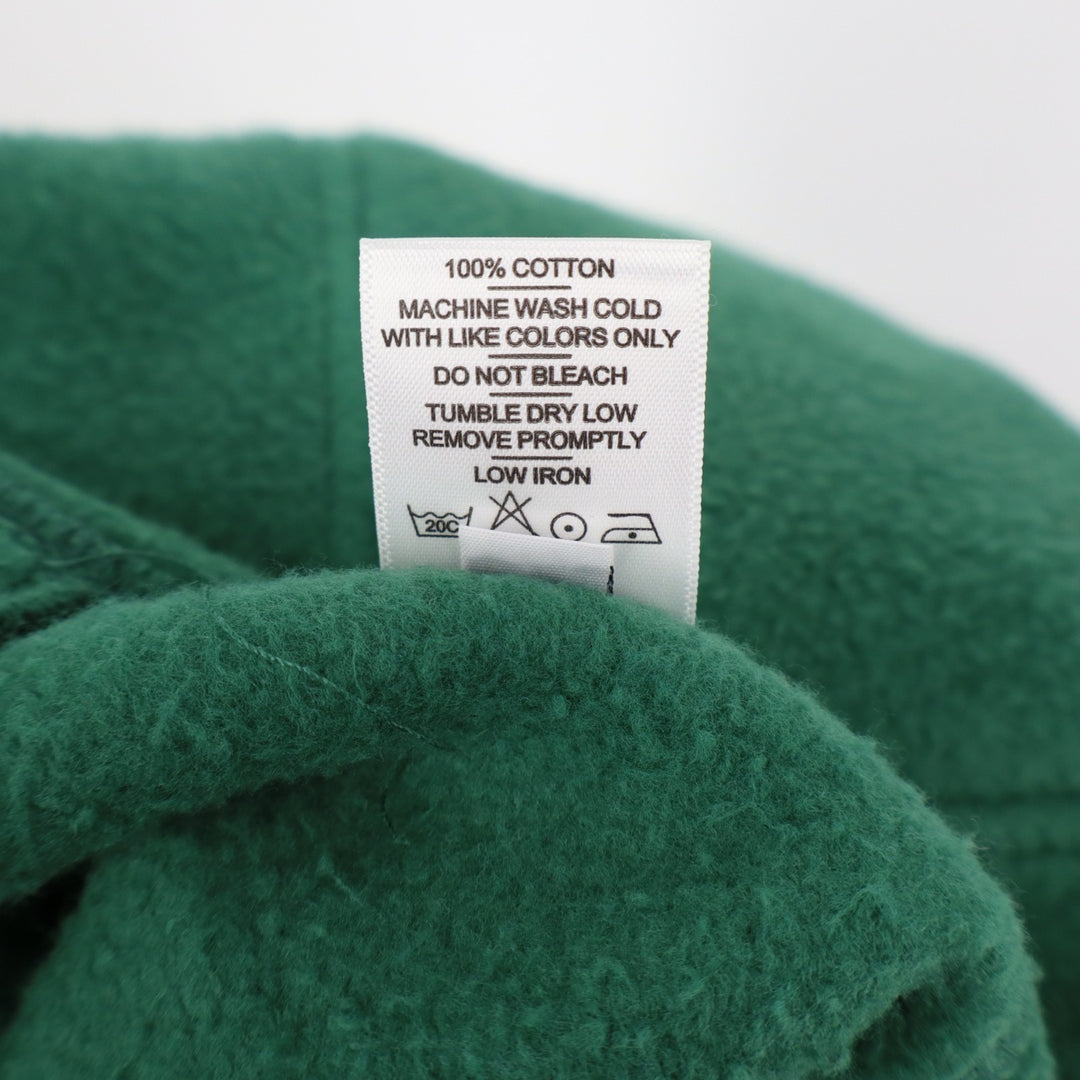 American Giant Classic Sweatpants Men Large Green Cotton Fleece Drawstring Waist