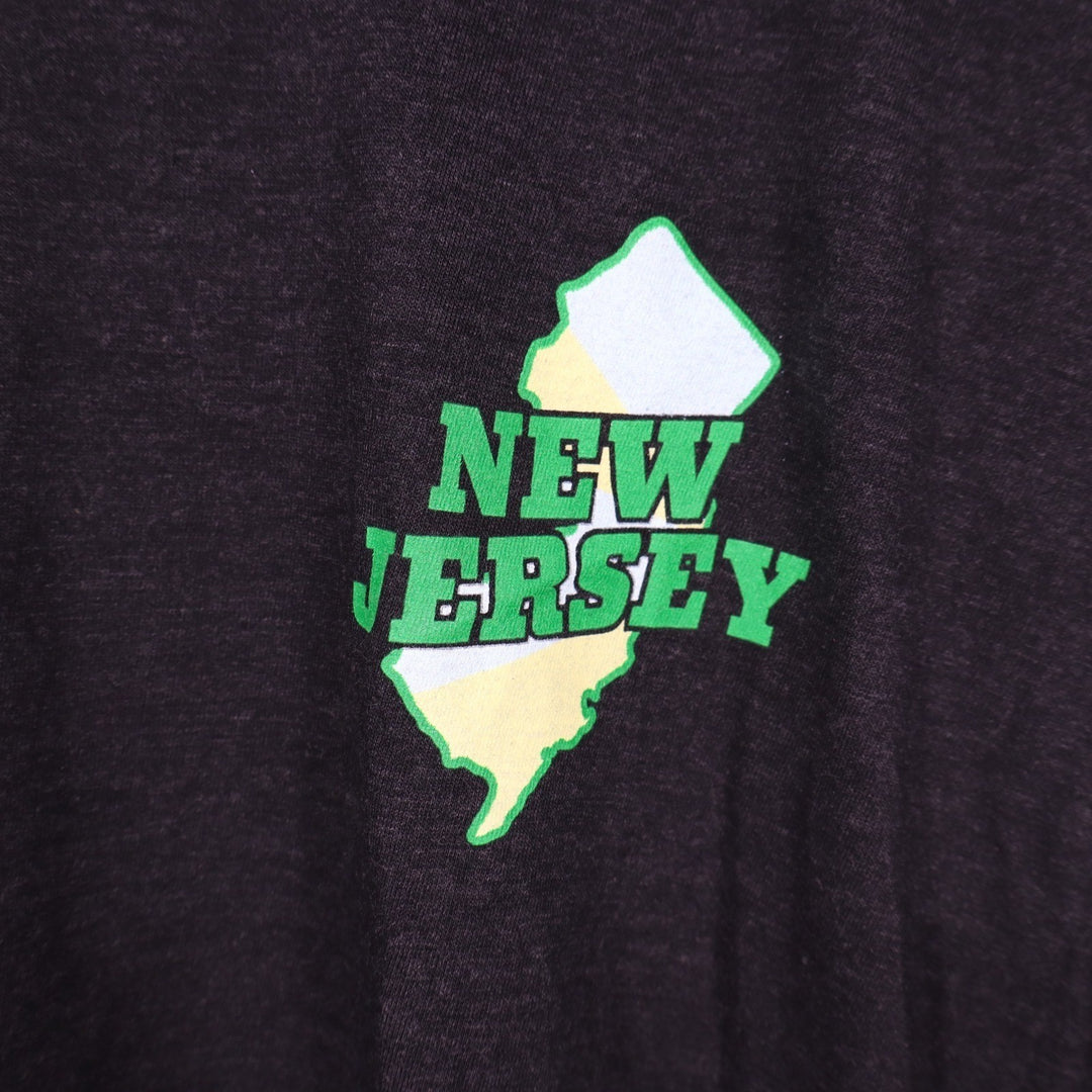 Where I'm From New Jersey Graphic Tee Mens XL Charcoal Heather Made in USA NWT