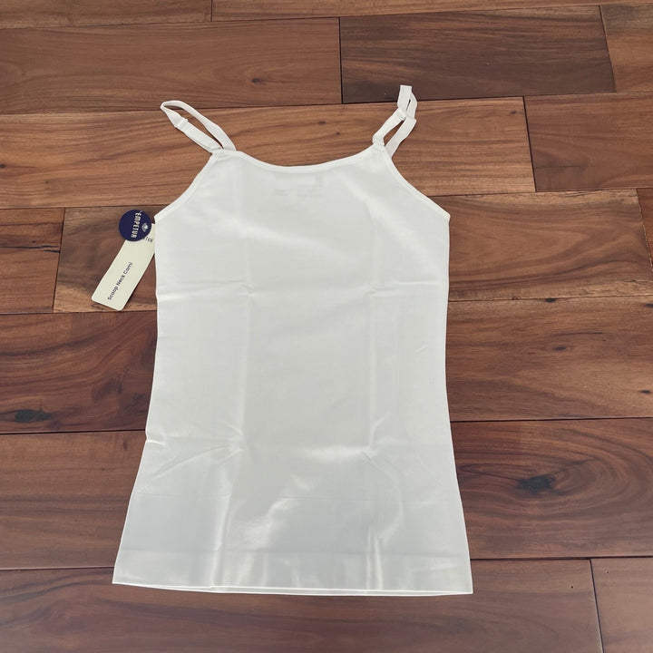EMPETUA Scoop Neck Cami White Knit Tank Top Size Medium