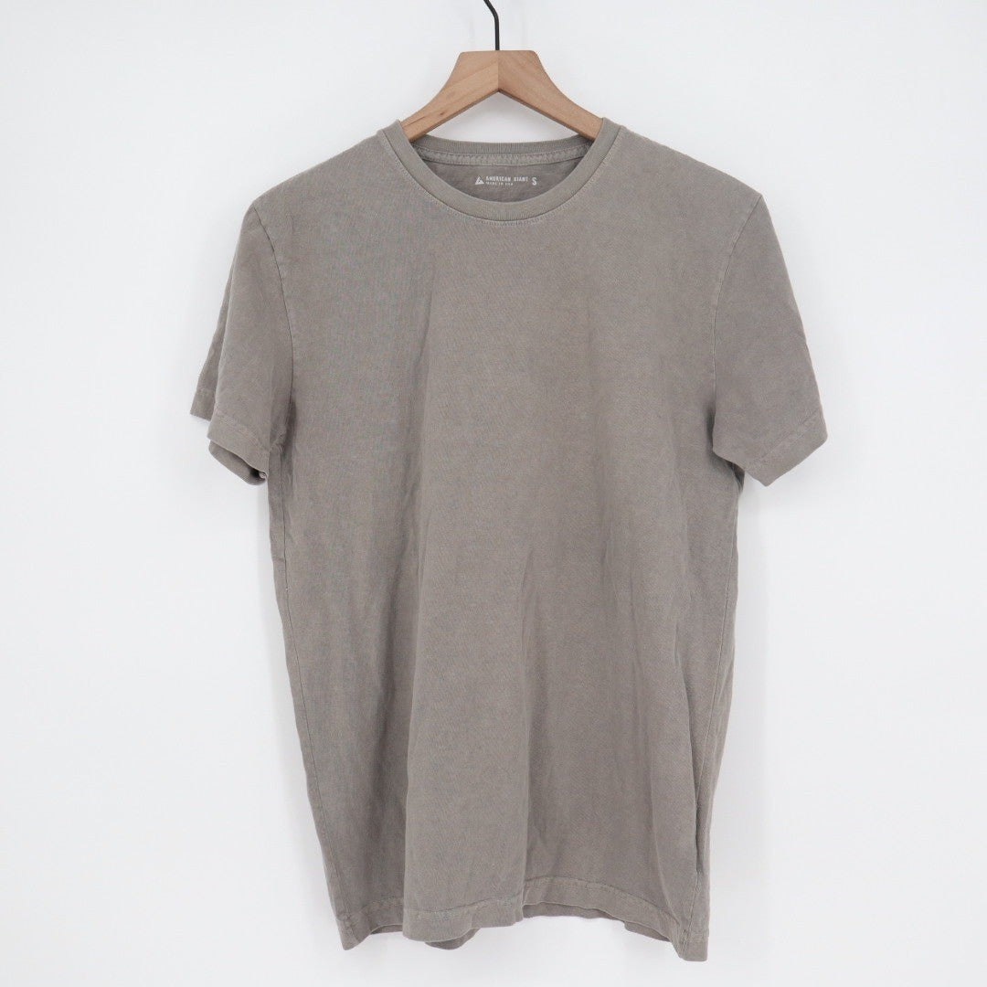 American Giant Vintage Crew Neck Tee Size S Made In USA
