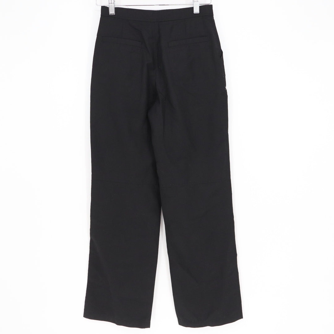 Higashi Shugyoku Black Utility Pants Zipper Pockets Straight Leg Japanese Brand