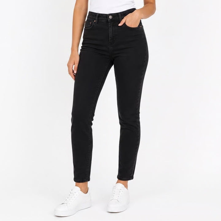 Wax Jean Butt I Love You Black High Rise Skinny Jeans Size 5/27
