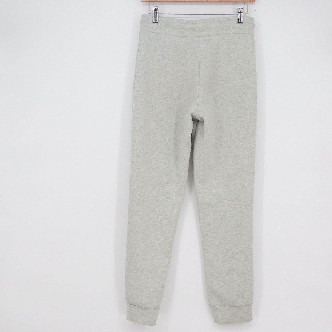 Aeropostale Mens XS Heather Gray Tech Fleece Jogger Sweatpants Zip Pockets