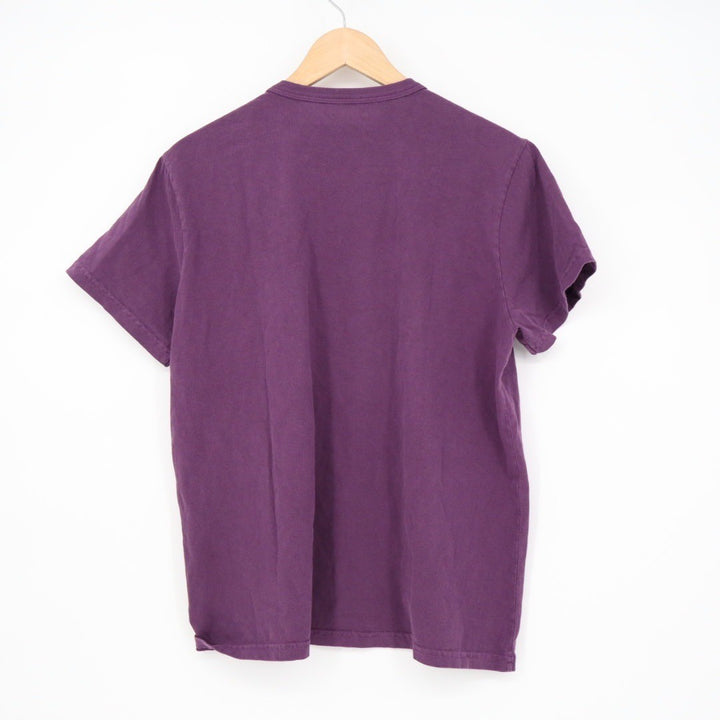American Giant XL T Shirt Purple Cotton Made in USA Casual Crew Neck Mens Womens