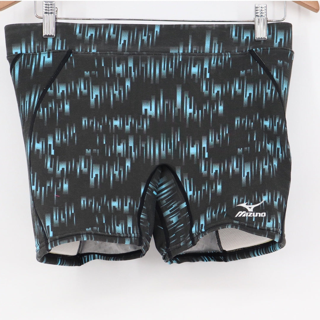 Mizuno Womens Nighthawk Sliding Short 905S Black Teal XL