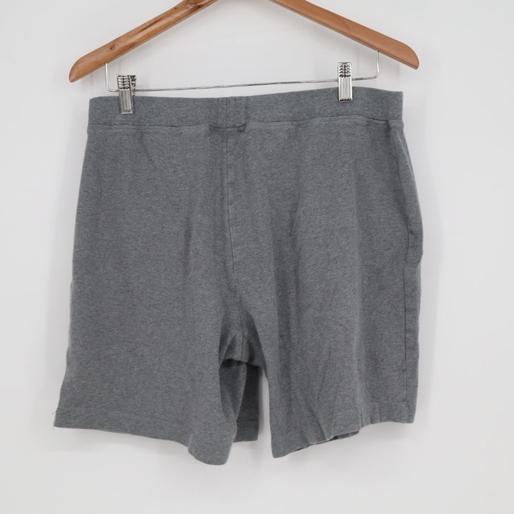 Swick & Moore Shorts Womens Large Gray Knit Cotton Stretch Elastic Waistband