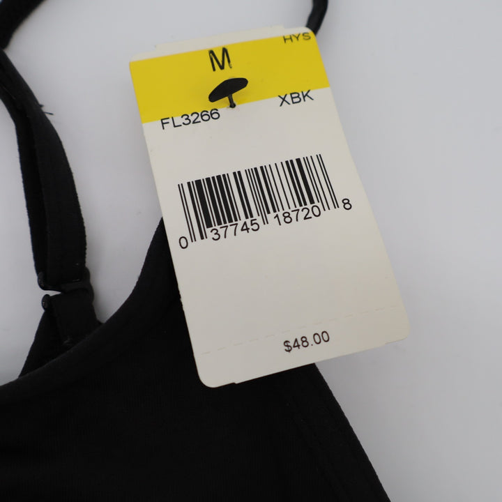 Maidenform Tummy Control Shapewear Cami Tank Top Womens Medium Black Long Length