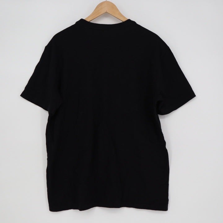 American Giant Mens Black Crew Neck Short Sleeve T Shirt Size L Made in USA