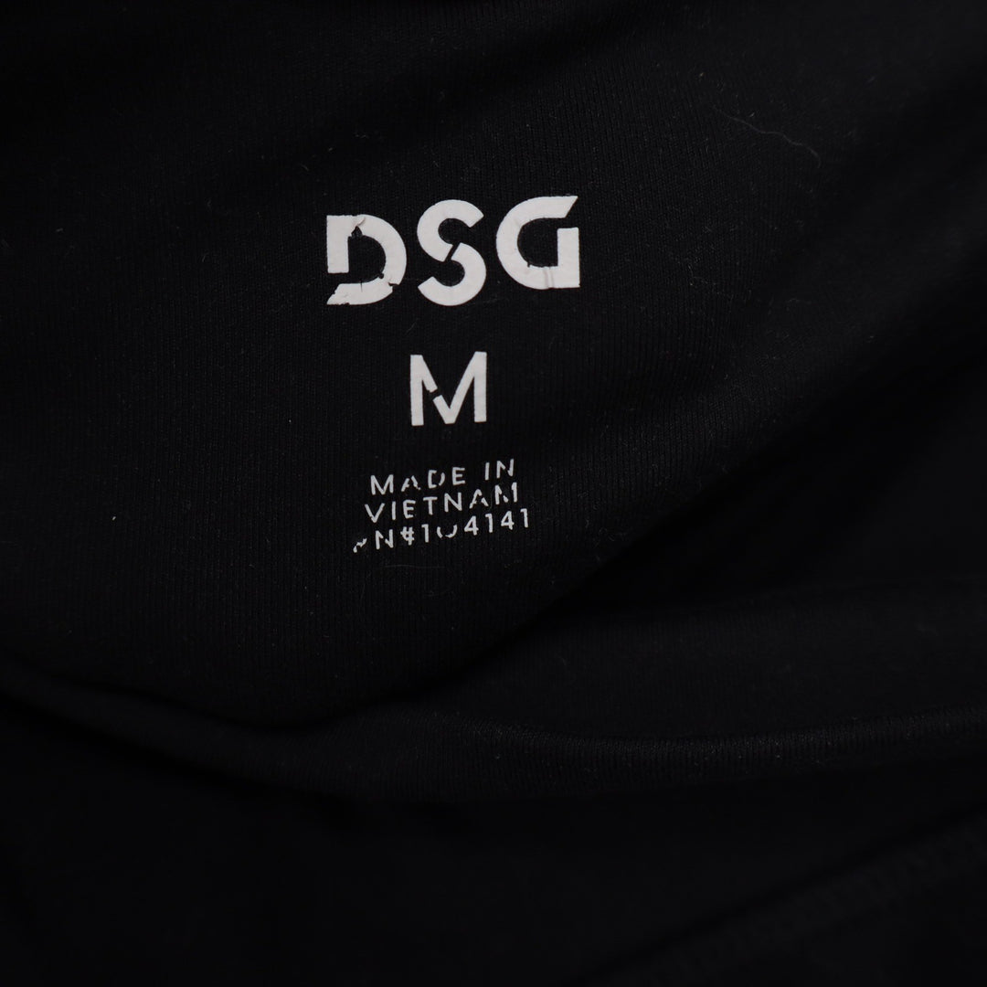 DSG Leggings Womens M Crossover Waist Black High Rise Stretch Good