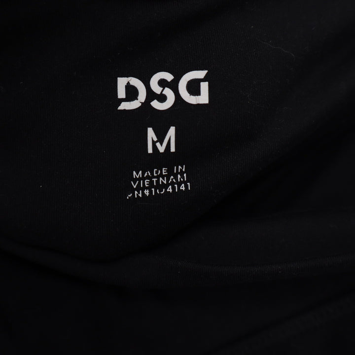 DSG Leggings Womens M Crossover Waist Black High Rise Stretch Good