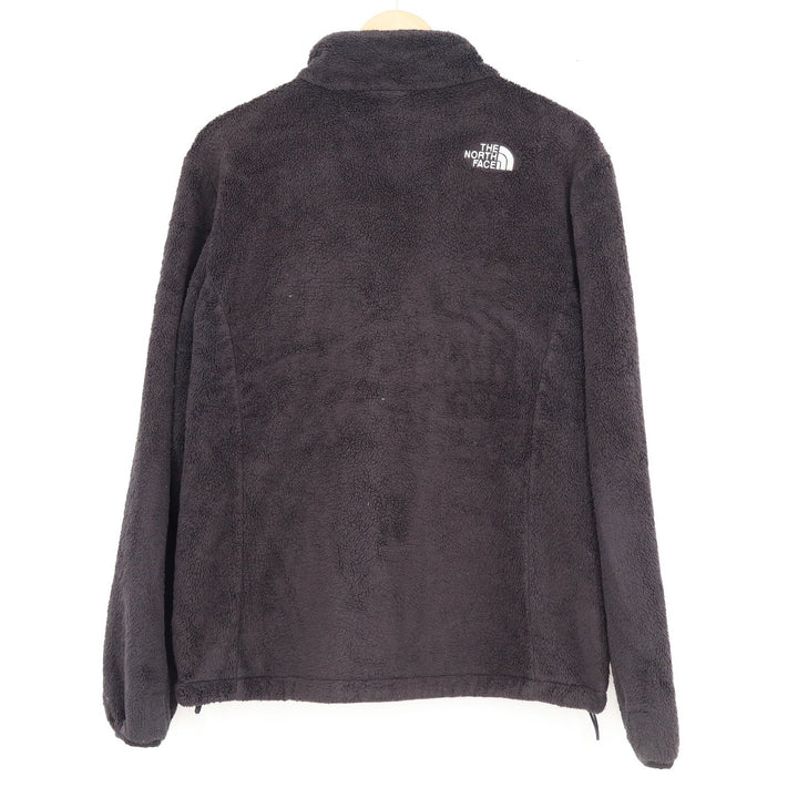 The North Face Osito Fleece Jacket Womens Large Black Full Zip High Pile Soft