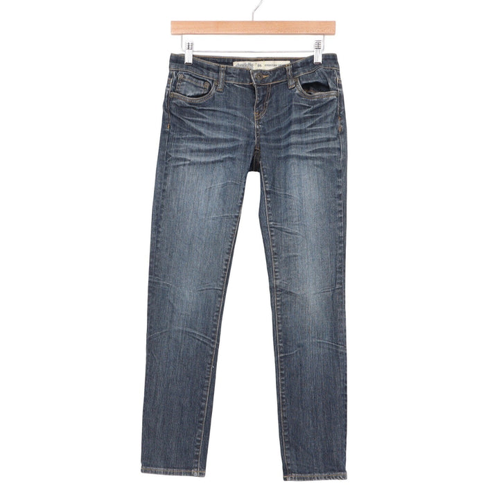 Charlotte Russe Everyday Skinny Jeans Womens 0S Medium Wash Stretch Denim