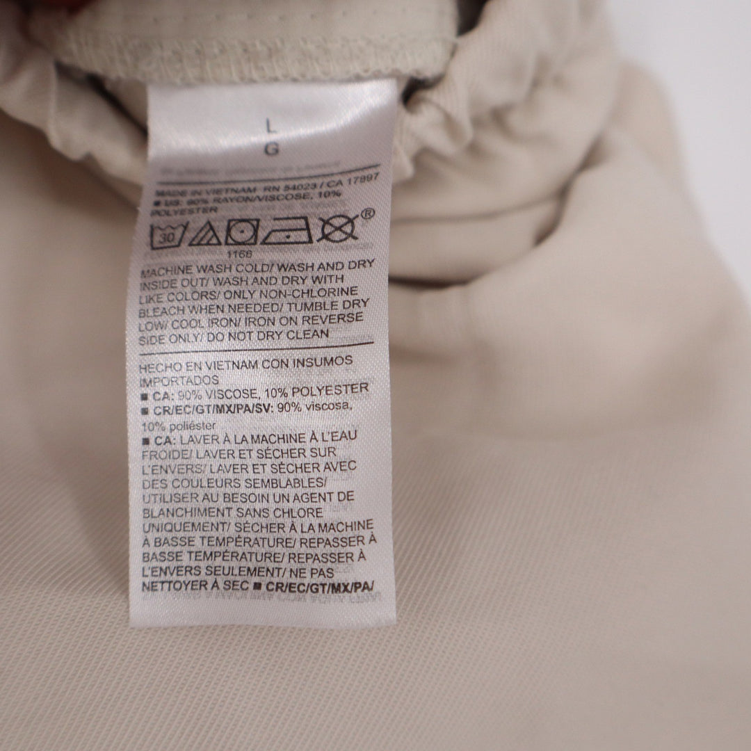 Old Navy Extra High-Rise Wide Leg Cargo Pants Tan Beige Large