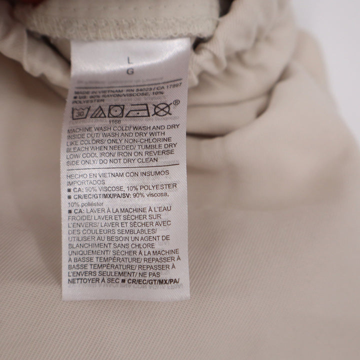 Old Navy Extra High-Rise Wide Leg Cargo Pants Tan Beige Large