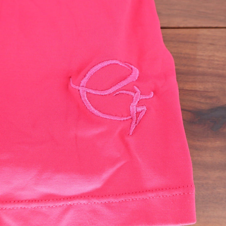 Equilibrium Pink Bra Top Athletic Gym Workout Racerback Cutout Mesh Size M