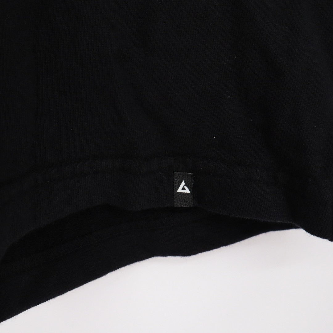 American Giant Sweat Shorts Mens Small Black Cotton Drawstring Waist Casual