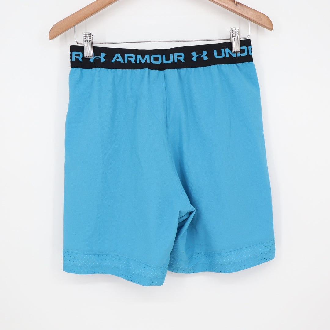 Under Armour Mens Vanish Woven 6in Shorts Blue Black Small NWT Snag