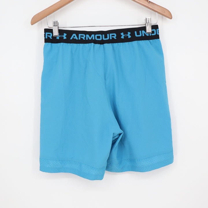 Under Armour Mens Vanish Woven 6in Shorts Blue Black Small NWT Snag