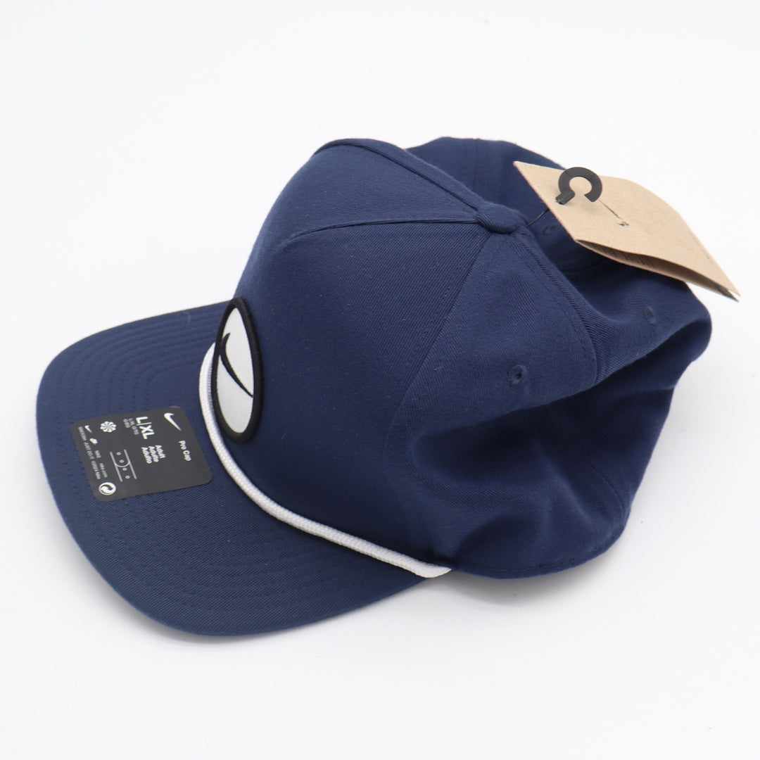 Nike Dri-FIT Pro Cap Midnight Navy Rope Hat Snapback L/XL