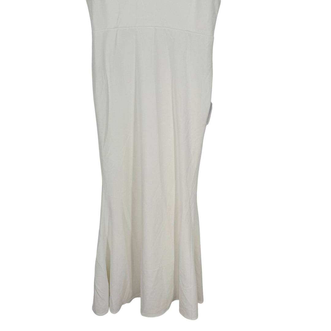 LulusInfinite Glory White Maxi Dress Size L