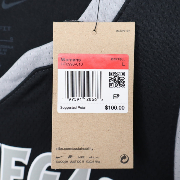 Nike Las Vegas Aces A'ja Wilson 22 Explorer Edition WNBA Jersey Black L