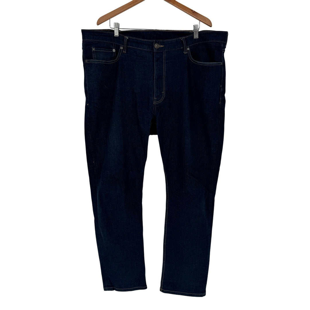MTailor Dark Wash Straight Leg Jeans Mens Size 44x30 Cotton Spandex