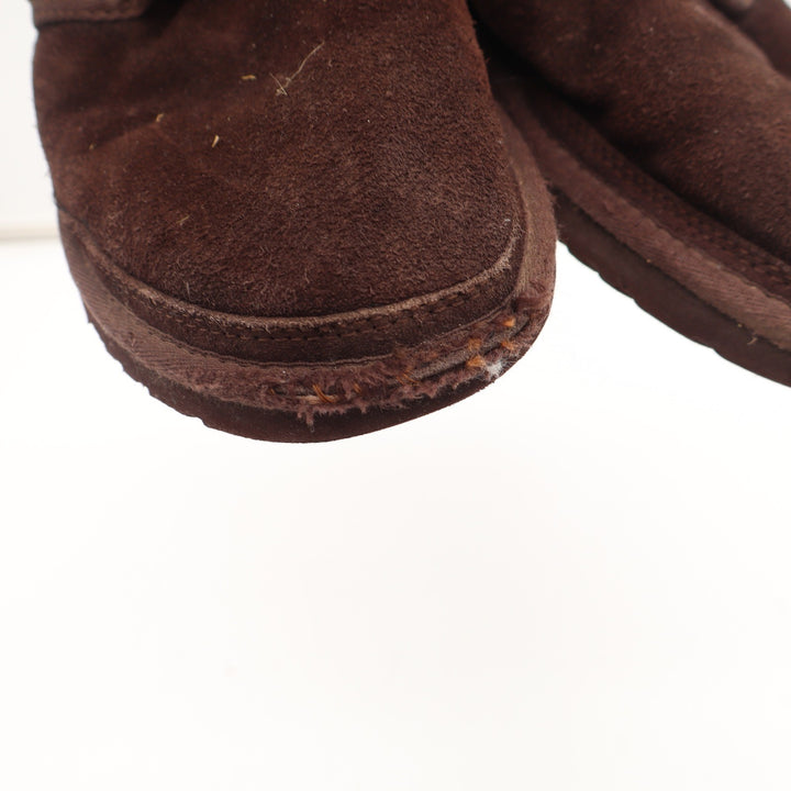 UGG Neumel Mens 10 Chocolate Brown Suede Shearling Lace Up Chukka Boots