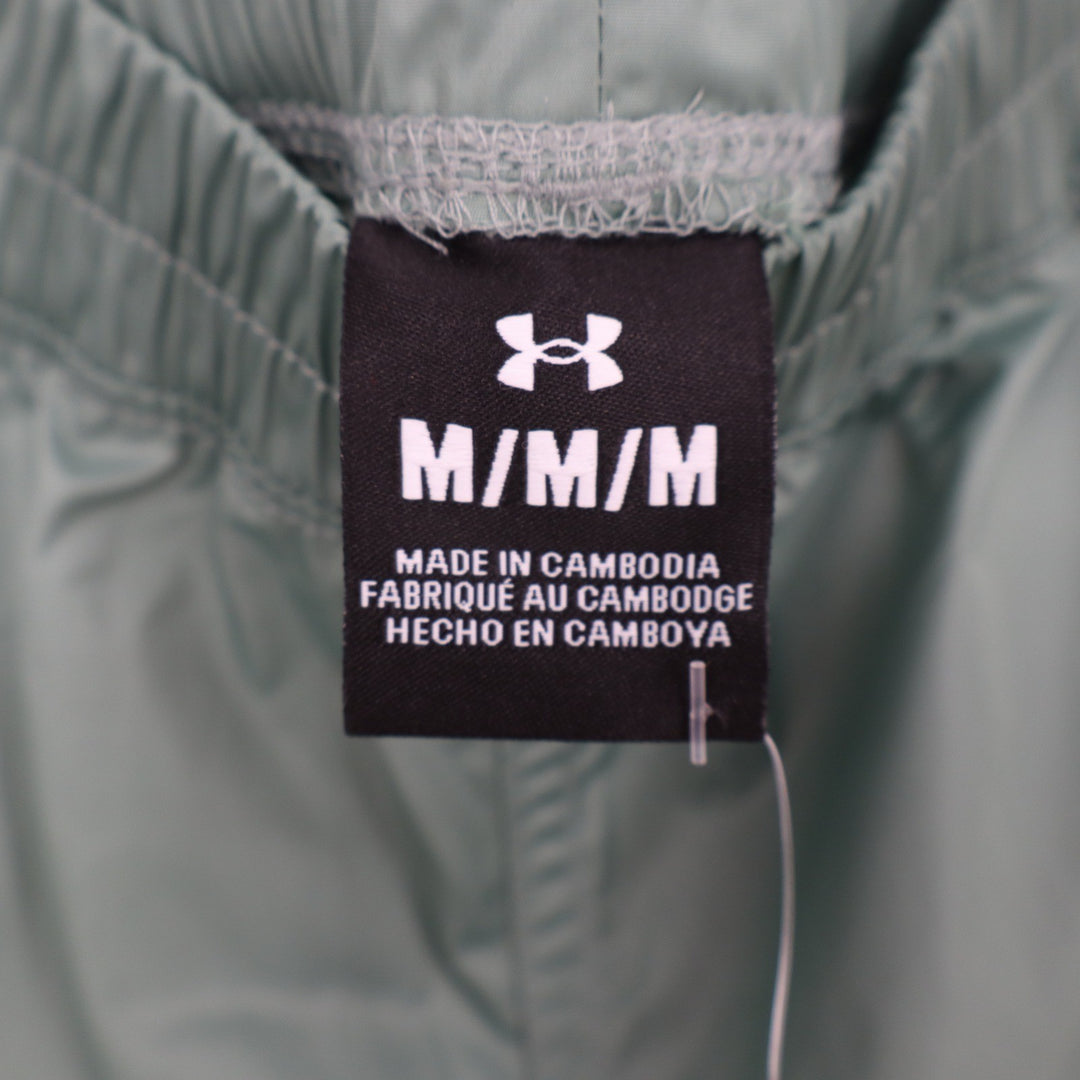 Under Armour Womens Unstoppable Utility Shorts Sage Green Size Medium