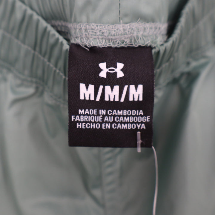 Under Armour Womens Unstoppable Utility Shorts Sage Green Size Medium