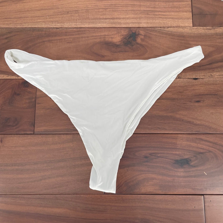 Lulus Nova White Bikini Bottom Size XL