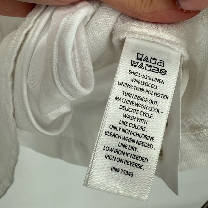 Daniel Hechter White Linen Blend Jacket Men's Size L