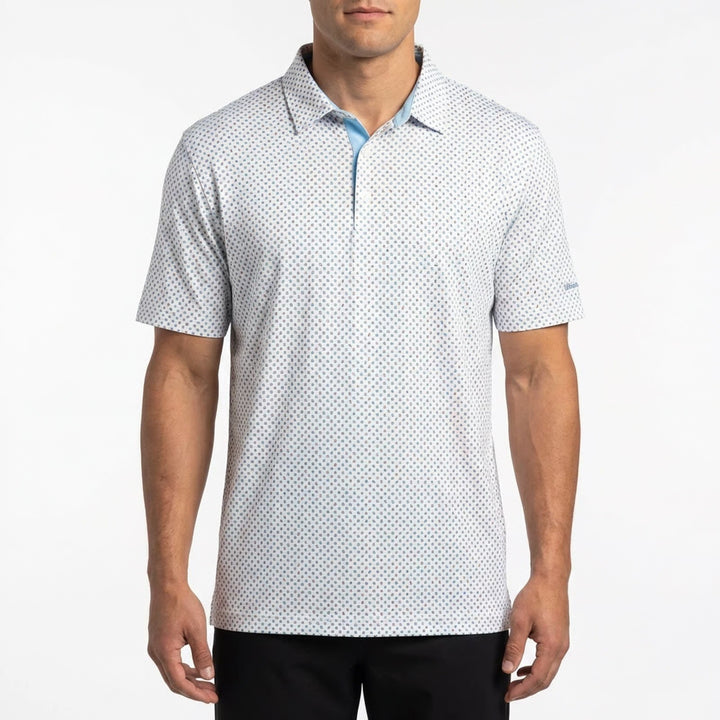 Walter Hagen Mens 4XLT Poolside Convo White Performance Golf Polo Shirt New