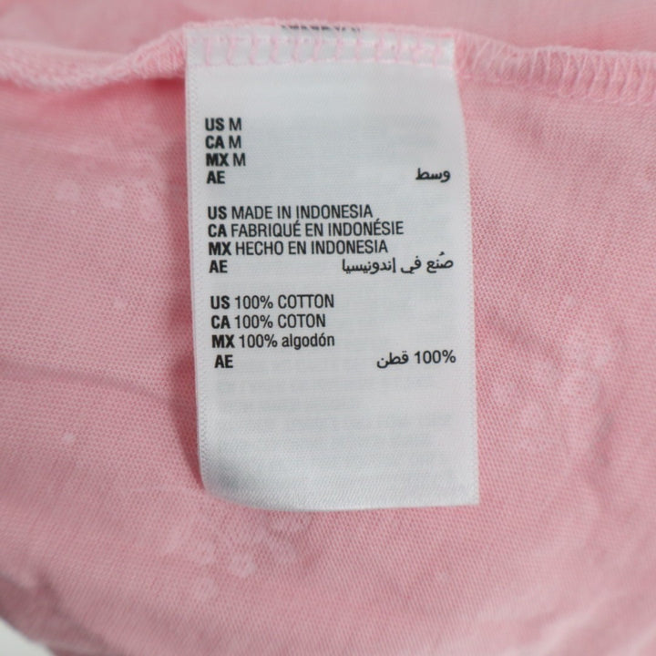 Charter Club Intimates Cropped Pajama Shirt Womens Medium Pink Floral Stretch